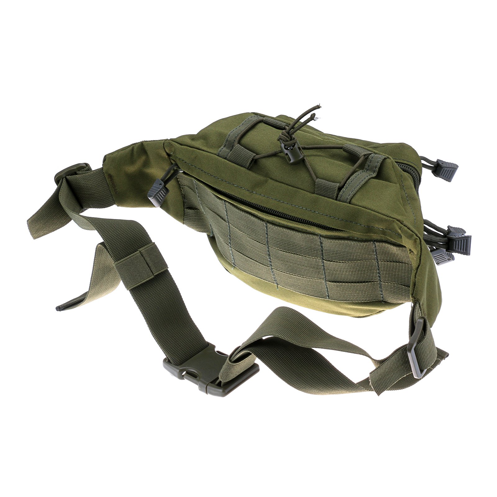 Tactical MOLLE Waist Bag for CCW & EDC - Durable Fanny Pack for Concealed Carry, Outdoor Hiking, Travel & Everyday Use