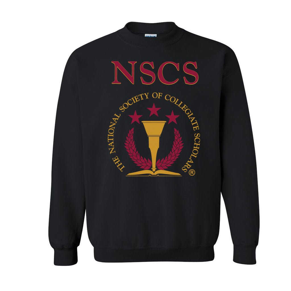 VictoryStore Apparel - National Society of Collegiate Scholars Crewneck Sweatshirt | Comfortable College Sweater for Students & Alumni | Perfect for Campus Wear, Study Sessions & School Spirit Events