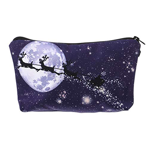 Stylish Reusable Makeup Bag - Waterproof Cosmetic & Toiletry Organizer for Travel, Gym, Bathroom & Bedroom Storage - Perfect Christmas Gift for Women