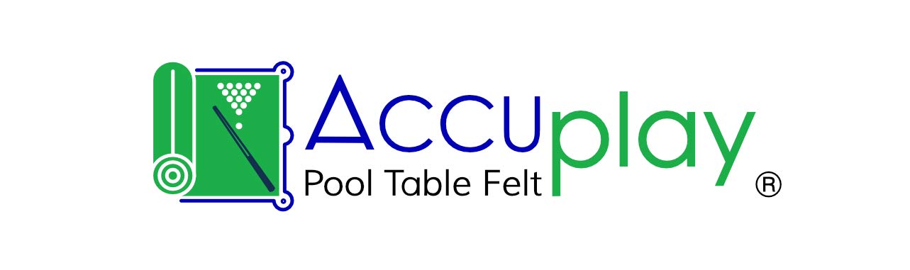 Accuplay 20 oz Pre-Cut Pool Table Felt - Premium Billiard Cloth for 7, 8 & 9 Foot Tables (English Green, Spruce Green, Blue, Navy, Red, Burgundy, Gray, Tan, Black) - Perfect for Home Game Rooms, Bars & Professional Tournaments