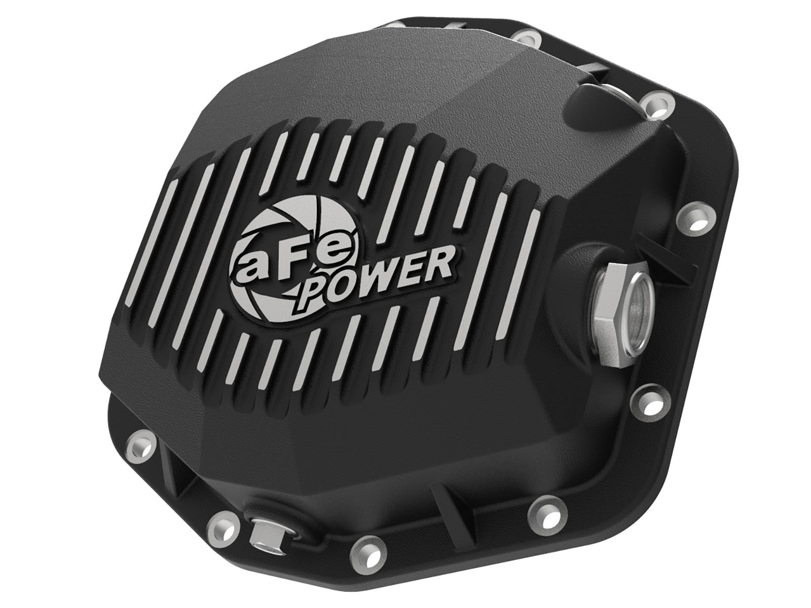 2021-2022 Ford Bronco aFe Pro Series Rear Differential Cover - Black with Machined Fins | Heavy-Duty Protection for Off-Road & Performance Driving