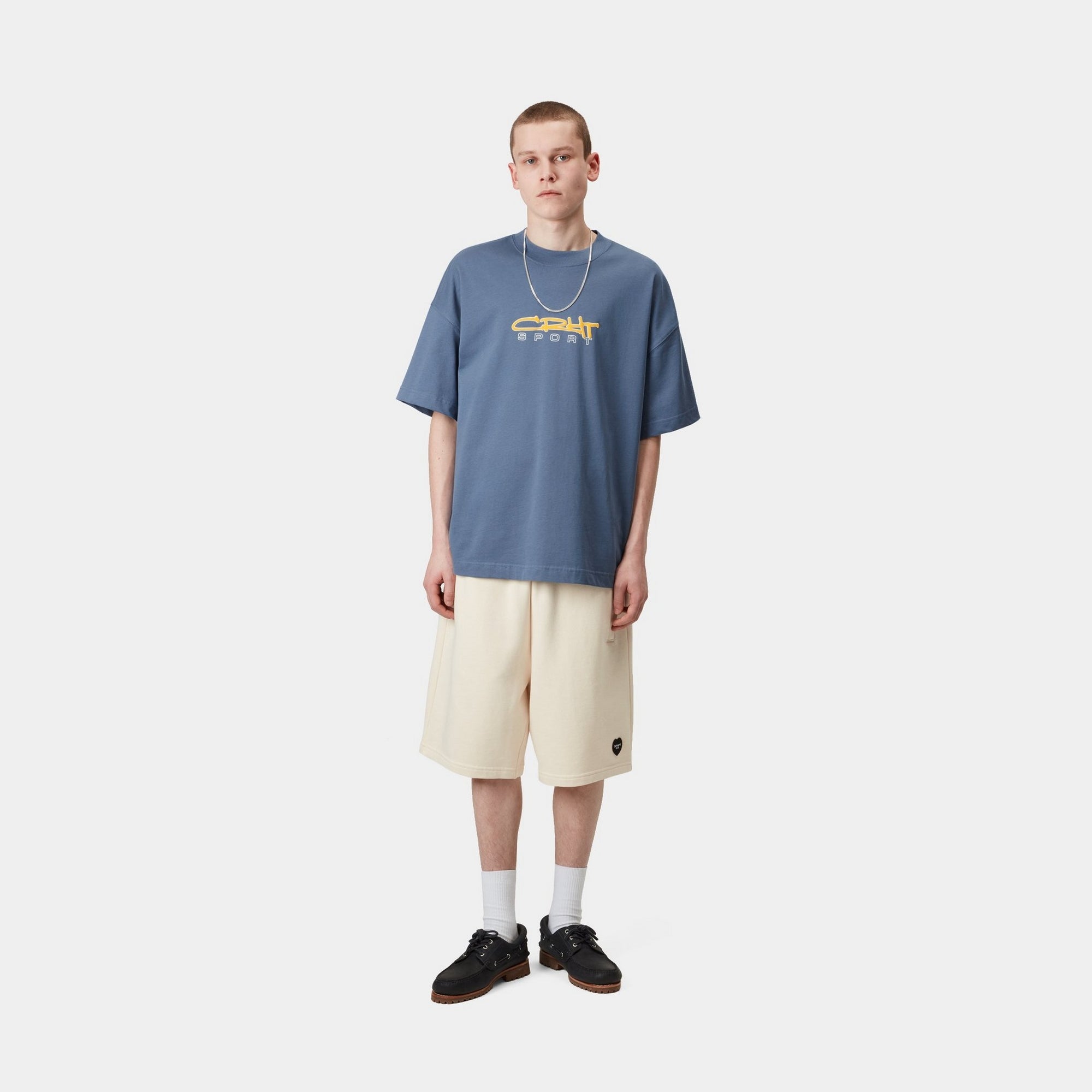 Lyntos Men's Casual T-Shirt | Soft Cotton Short Sleeve Tee in Blue Iris | Perfect for Everyday Wear, Gym & Outdoor Activities