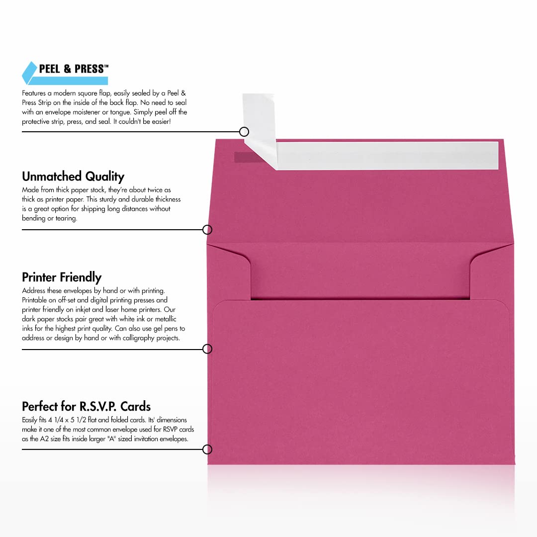 Premium A2 Invitation Envelopes 4 3/8