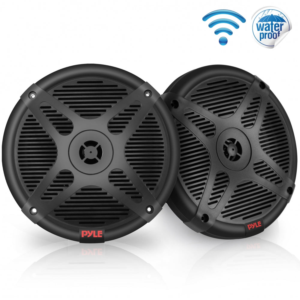 6.5 Inch Waterproof Marine Speakers - IPX6 Rated, High-Quality Sound for Boats, Yachts & Outdoor Use
