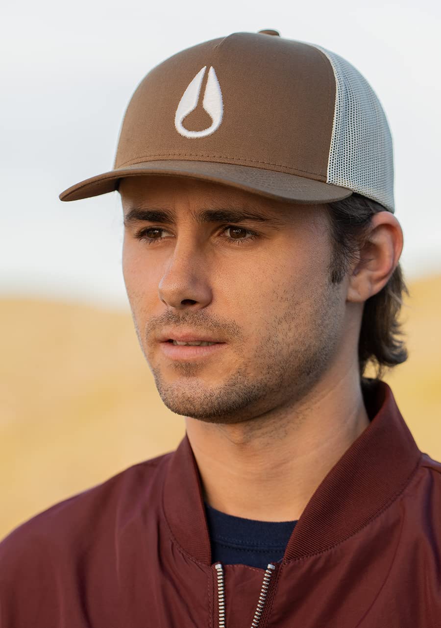 NIXON Iconed Trucker Hat for Men & Women - Adjustable Snapback Cap with Classic Logo - Perfect for Outdoor, Sports, and Casual Wear