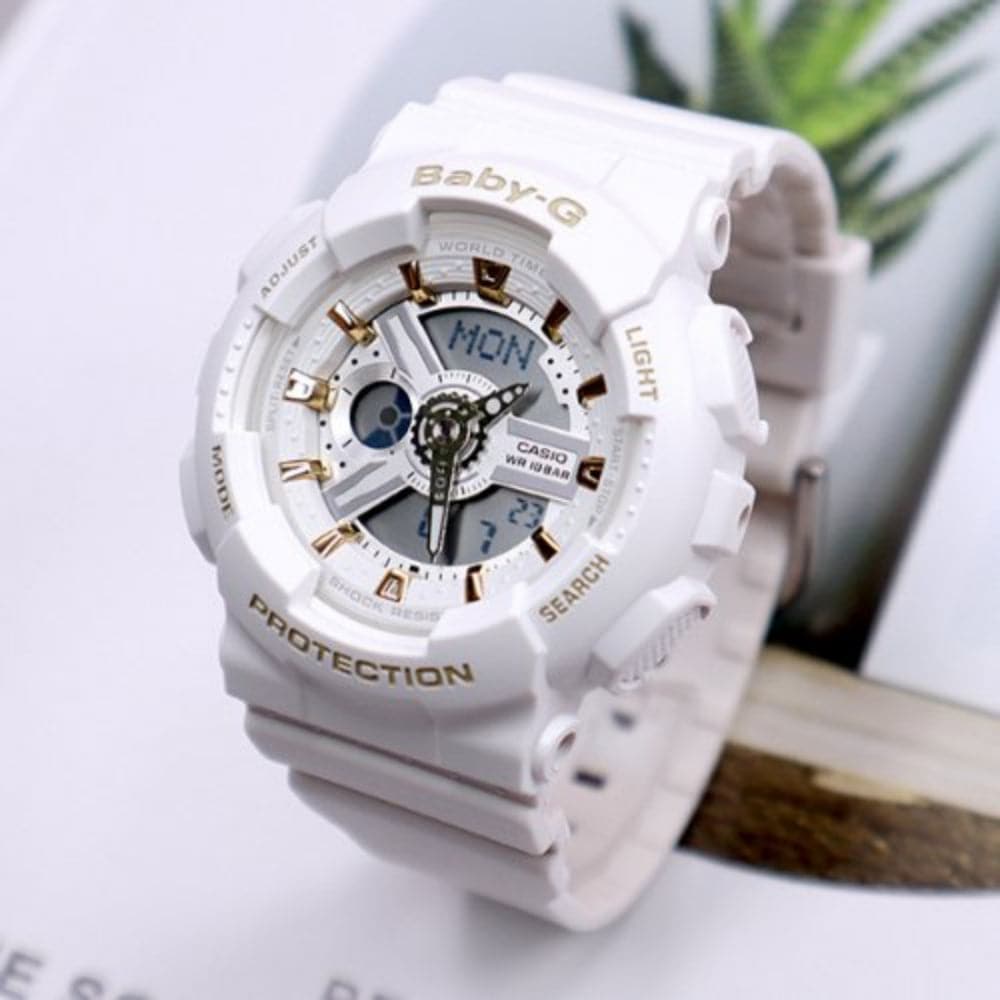 CASIO BABY-G BA-110GA-7A1DR Women's Digital Sport Watch - Shock Resistant, Water Resistant, LED Light - Perfect for Running, Swimming & Outdoor Activities