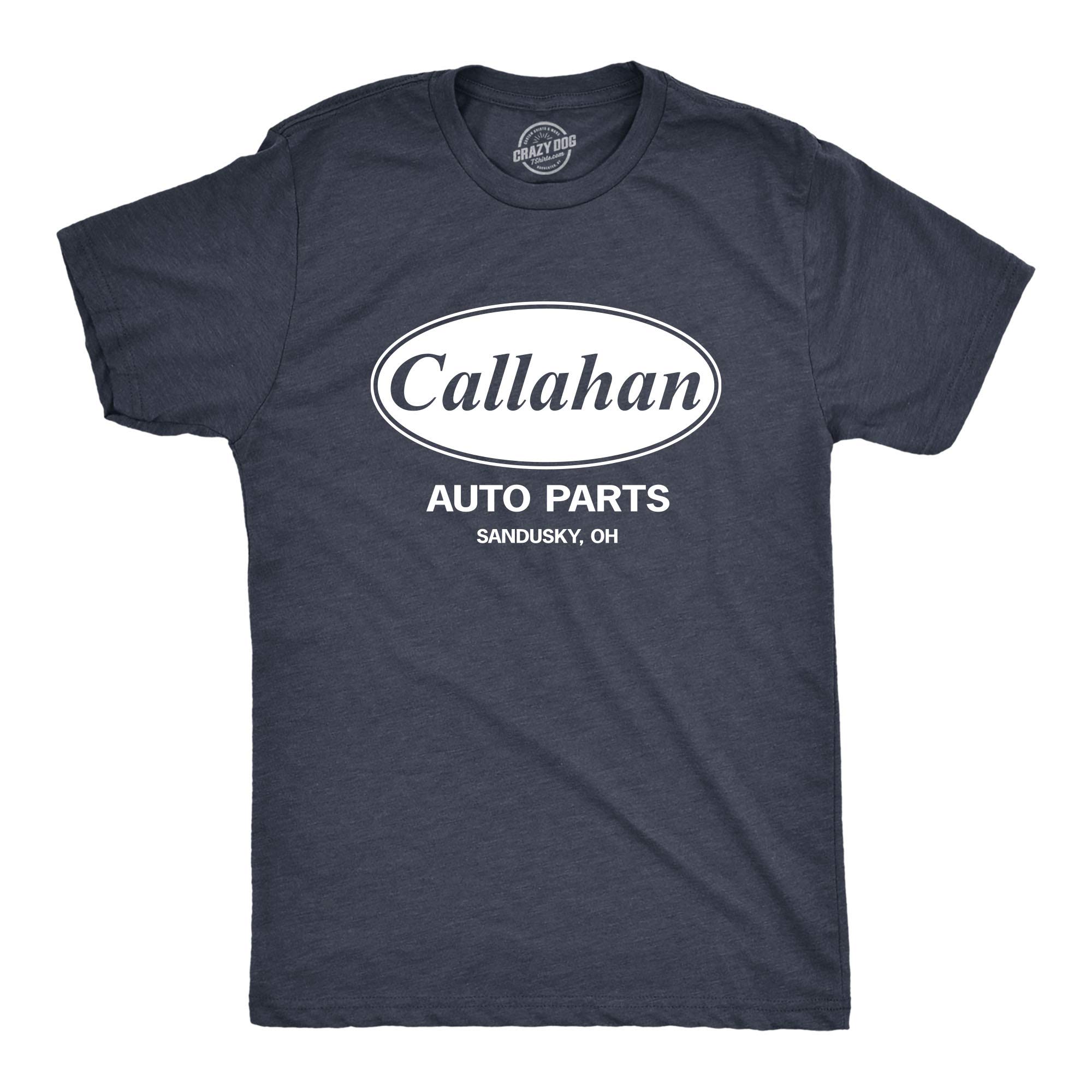 Funny Men's Callahan Auto T-Shirt - Cool Humor Graphic Tee with Sarcastic Saying | Perfect for Car Enthusiasts & Comedy Lovers