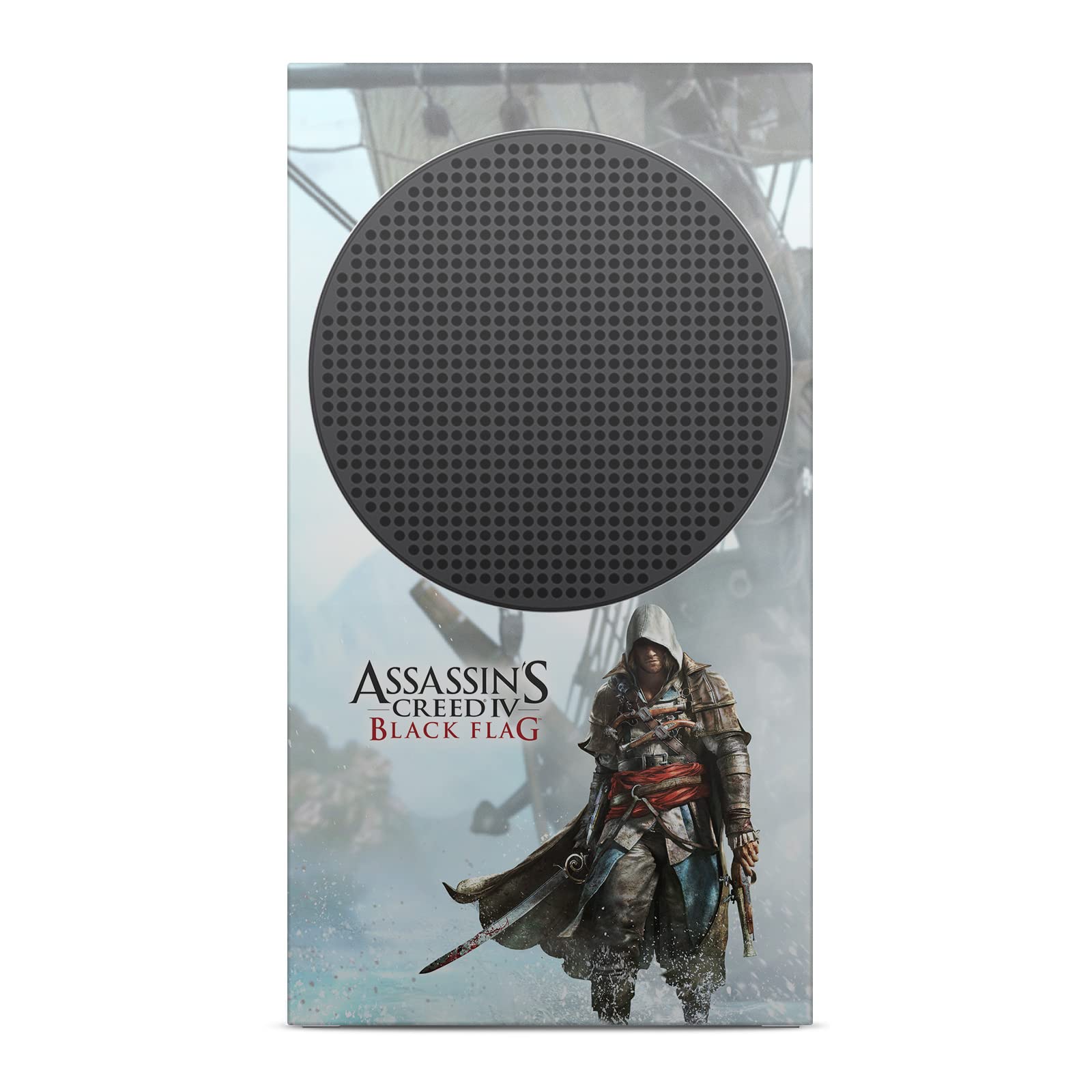 Officially Licensed Assassin's Creed Edward Kenway Black Flag Vinyl Sticker Skin Decal for Xbox Series S Console & Controller - Gaming Accessories for Fans, Perfect for Customizing Your Gaming Setup