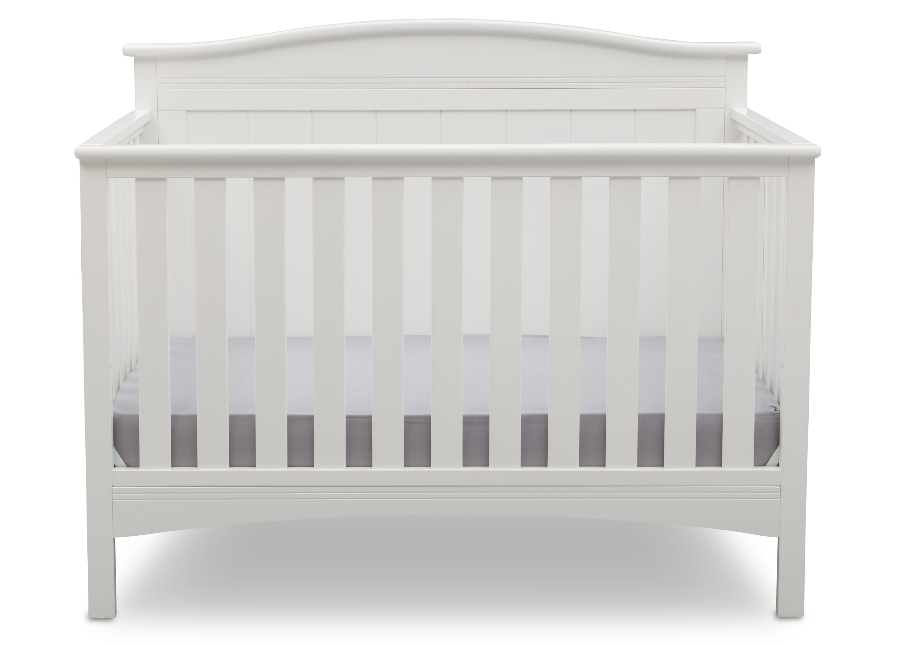 Bennett 4-in-1 Convertible Baby Crib - Toddler Bed, Daybed & Full-Size Bed | Safe Nursery Furniture for Newborns & Kids | Perfect for Baby Rooms & Daycare Centers