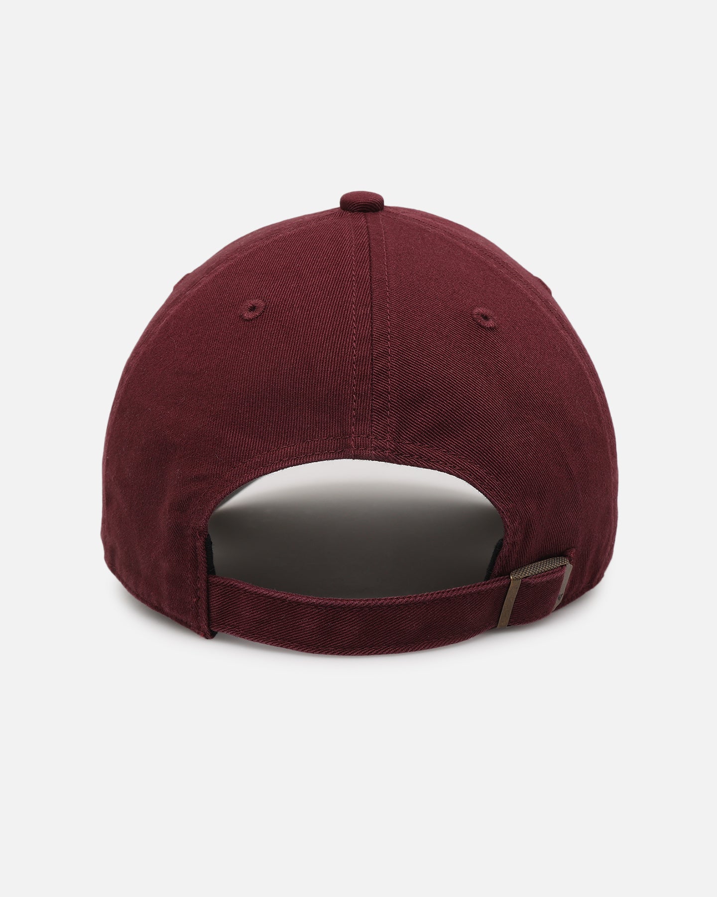 47 Brand Los Angeles Dodgers 'Ballpark' 47 Clean Up Adjustable Strapback Hat - Dark Maroon Baseball Cap for Men & Women - Perfect for Game Day, Sports Events & Casual Wear