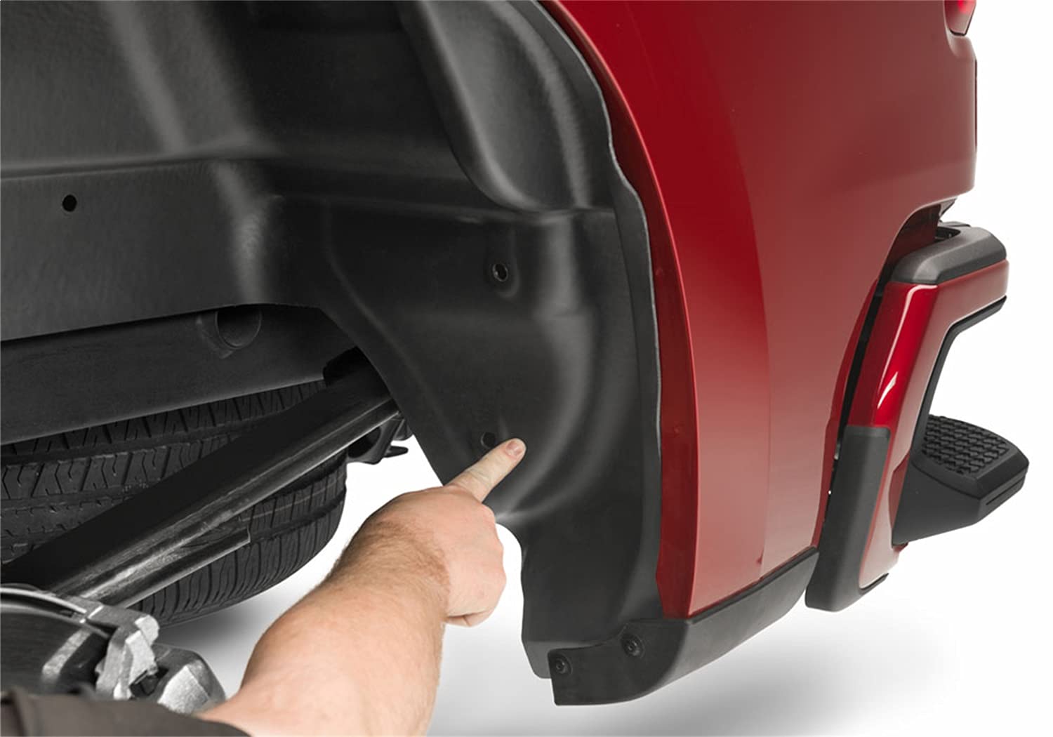 Durable Rear Wheel Well Liners WWF25099 - Heavy-Duty Protection for Trucks & SUVs - Perfect for Off-Roading & All-Weather Driving