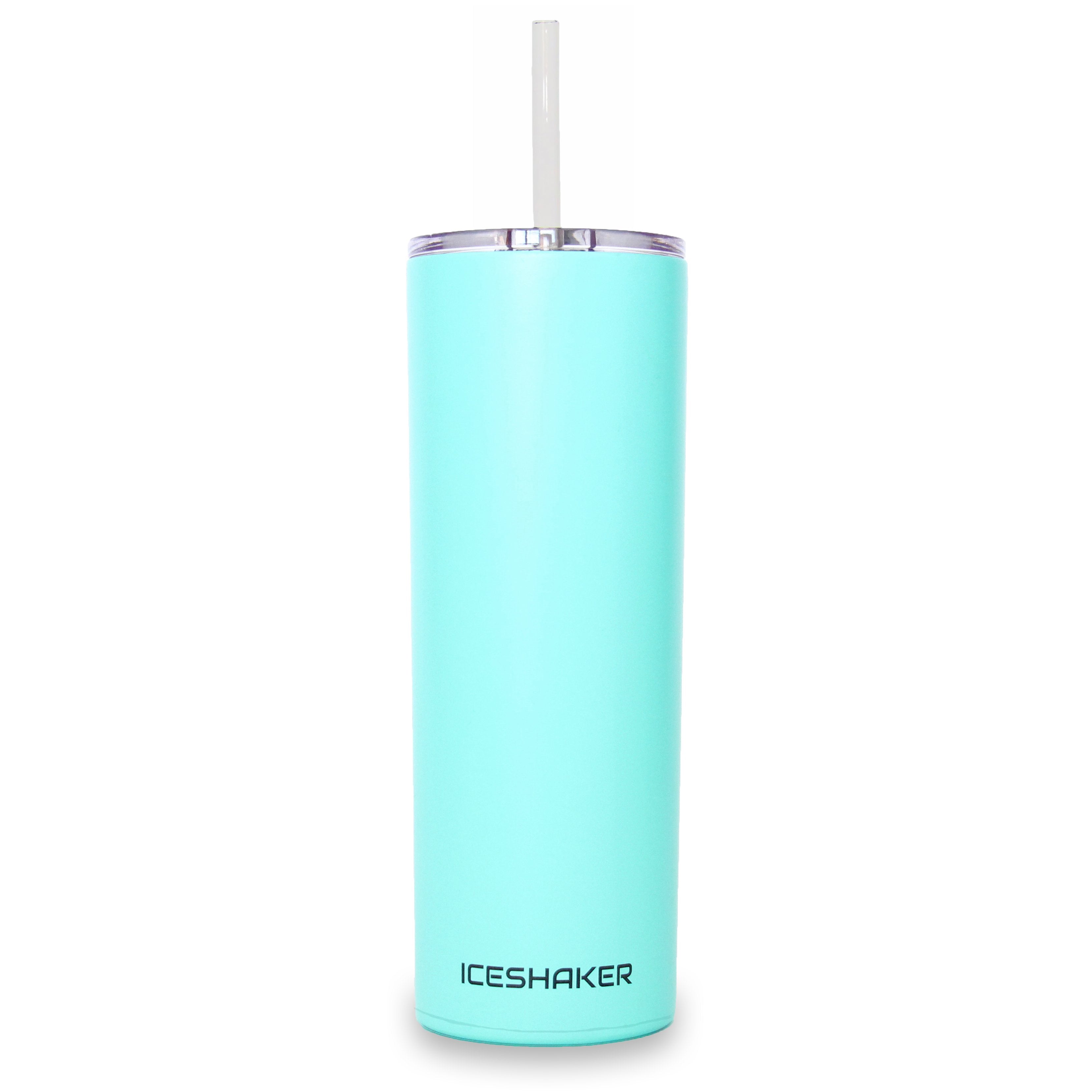 Custom 20oz Skinny Stainless Steel Tumbler with Lid & Straw - Insulated Travel Mug for Coffee, Tea & Cold Drinks - Perfect for Office, Gym, Hiking & Outdoor Activities