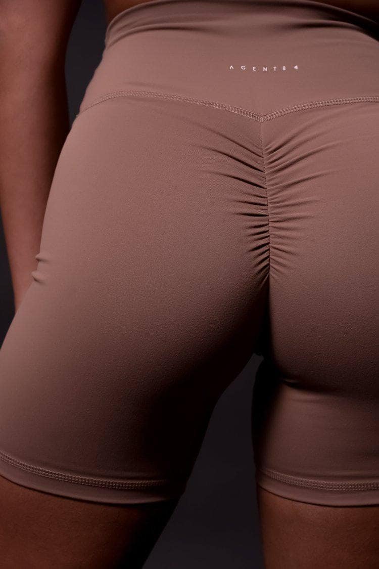Stylish Midi Shorts in Brownie Color - Perfect for Casual Outfits, Summer Wear & Beach Vacations