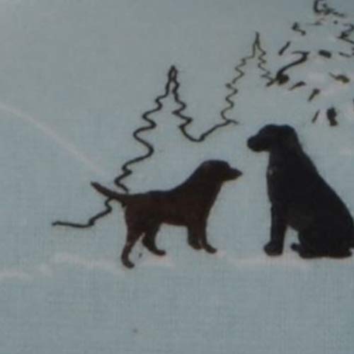 Dog Friends Blue