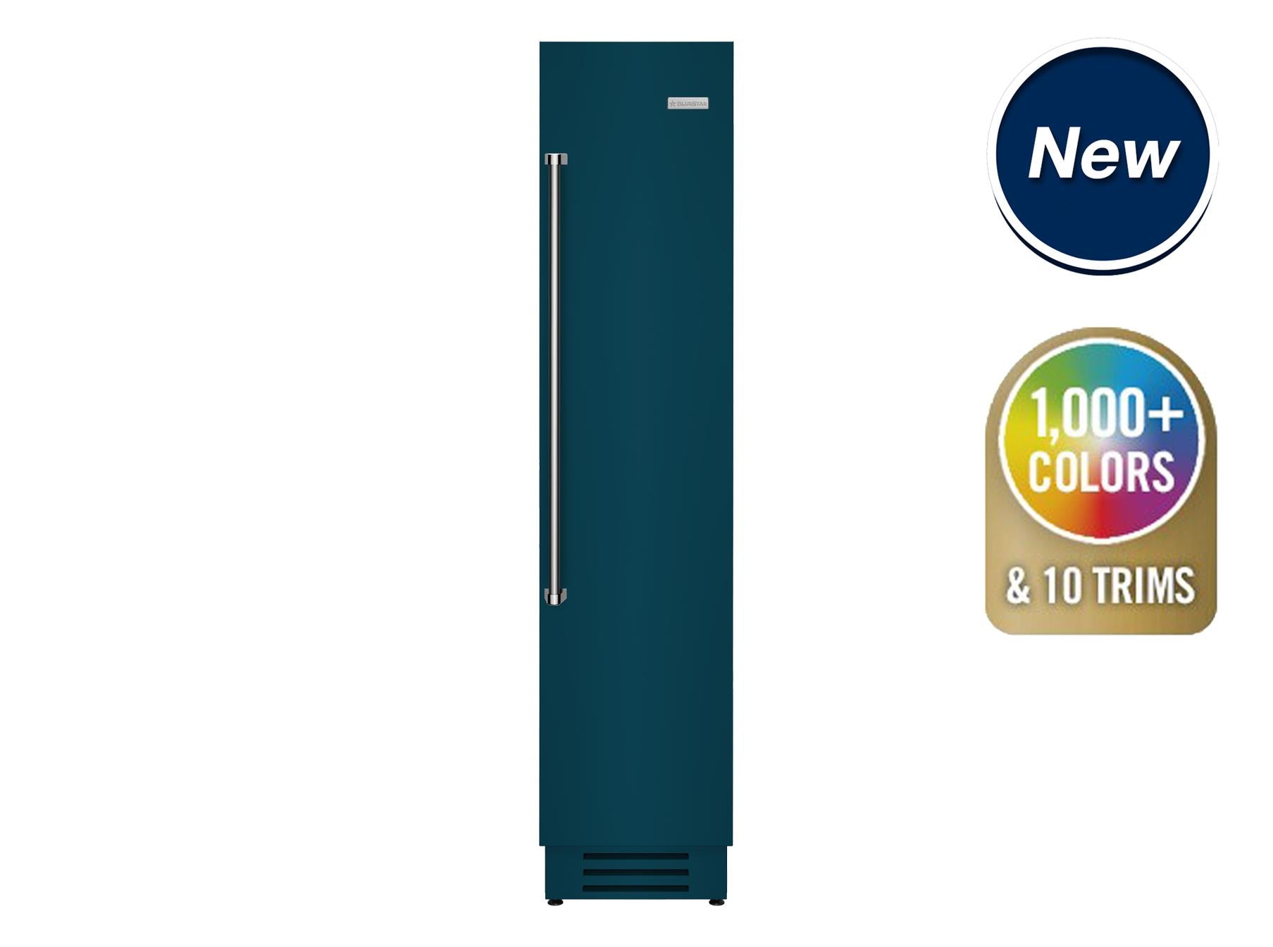Bluestar BIF18R0 18 Column Commercial Freezer - Right Swing Door | Energy Efficient Upright Freezer for Restaurants, Grocery Stores & Catering Businesses