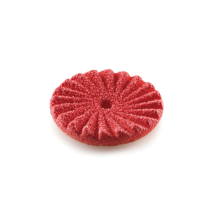 Premium 7-Cavity Plisse Silicone Mold for Baking - 15 Indents, Non-Stick & Flexible for Cupcakes, Candies, Soaps & DIY Crafts