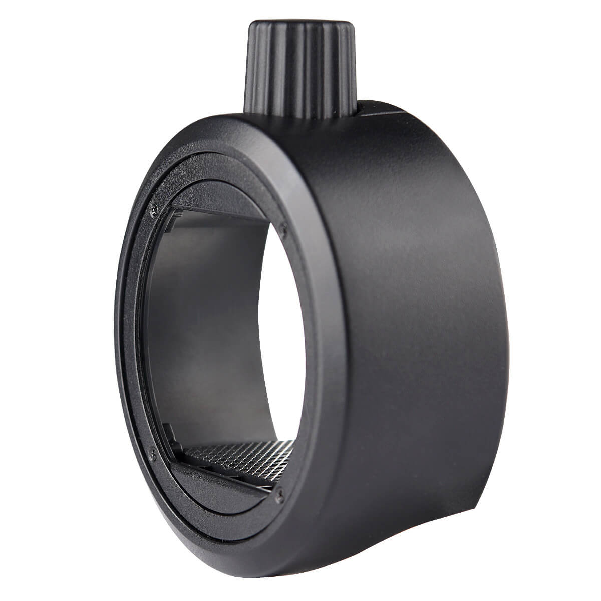 S R1 Round Head Speedlite Flashgun Adapter Bracket Ring - Universal Flash Mount for DSLR Cameras - Perfect for Studio Photography, Portrait Shoots & On-Location Lighting