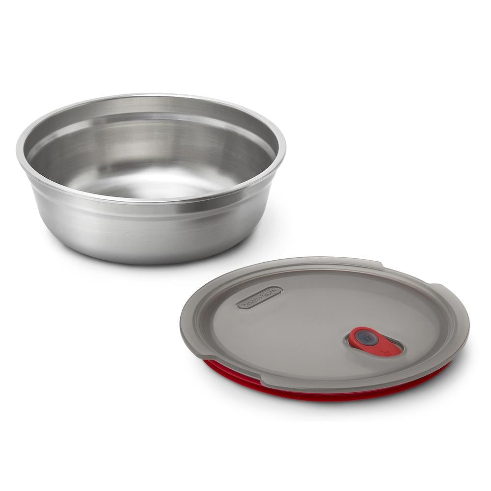 Premium Stainless Steel Pet Food Bowl - Small Size for Cats & Dogs | Durable, Non-Slip, Easy Clean | Perfect for Home, Travel & Outdoor Use