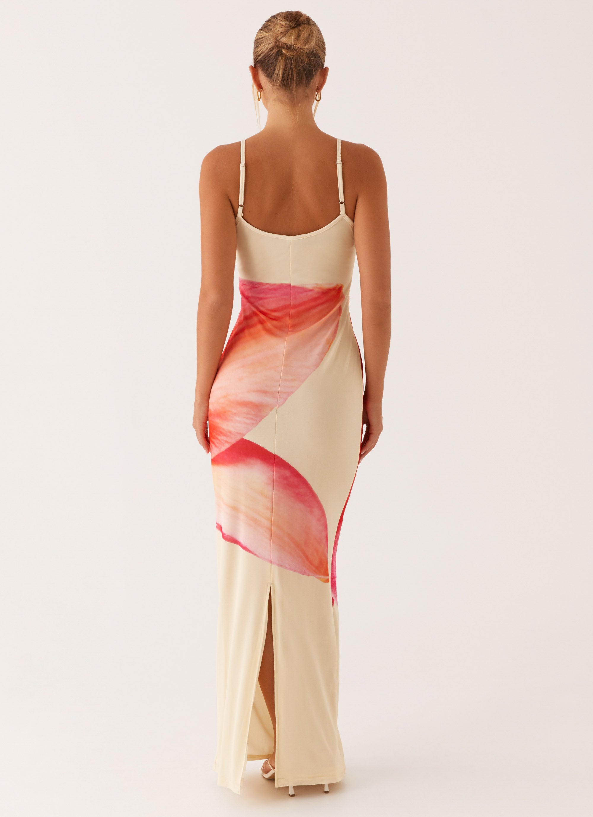 Bad News Mesh Maxi Dress - Yellow Floral Print Summer Beach Dress for Women | Boho Chic Outfit for Vacations, Parties & Outdoor Events