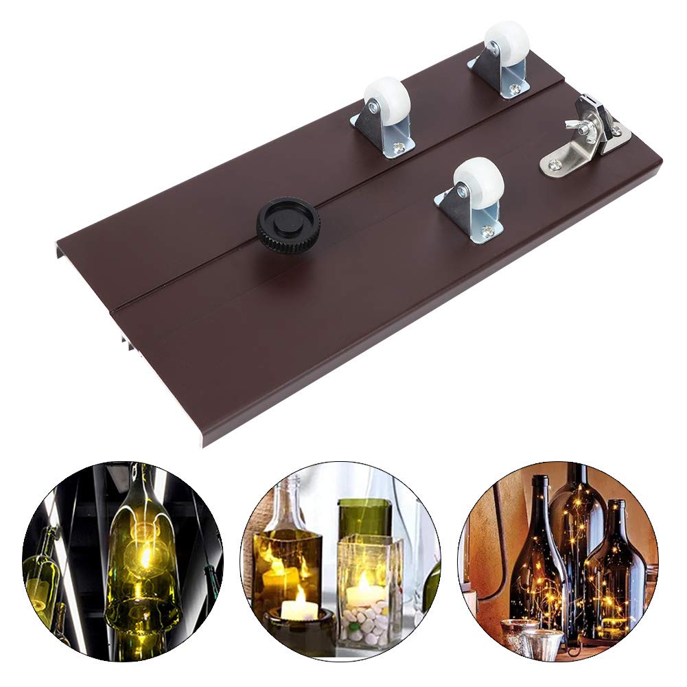 Taidda Professional Bottle Cutter Kit - Sturdy Glass Bottle Cutting Tool for Wine, Champagne, Beer & Whiskey Bottles - DIY Craft Projects, Home Decor, Upcycling Glassware