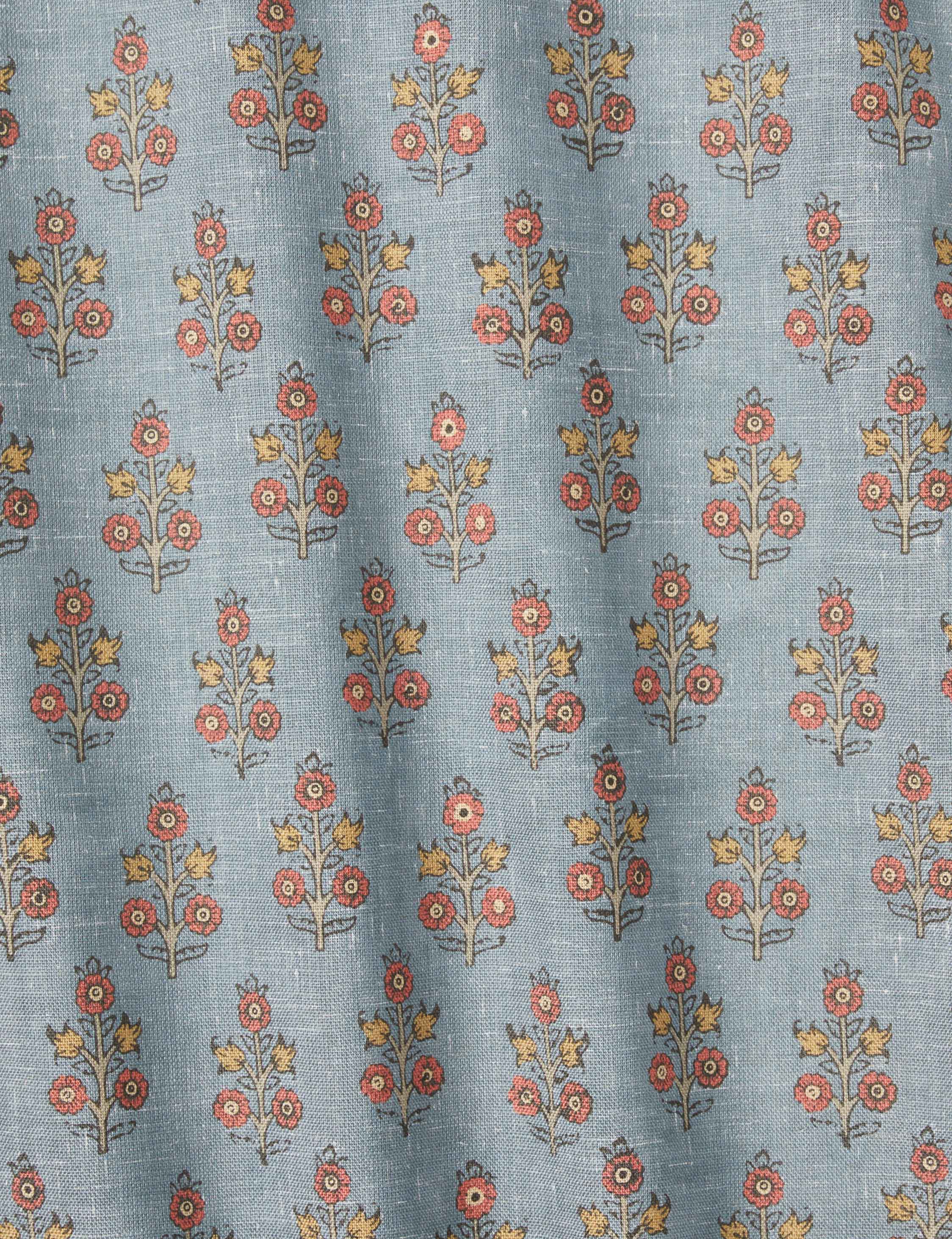 Premium Dorset Viscose Fabric Swatch - Soft Denim Blue Textile Sample for DIY Sewing, Upholstery & Fashion Design Projects | Eco-Friendly Material for Clothing, Curtains & Home Decor