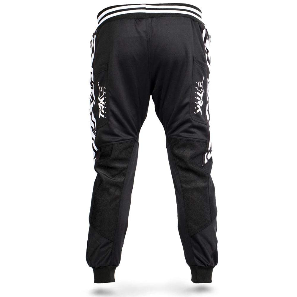 HK Army TRK Jogger Paintball Pants - HK Stripe Black - Small | Lightweight & Durable for Paintball, Airsoft & Tactical Sports | Perfect for Outdoor Games & Training