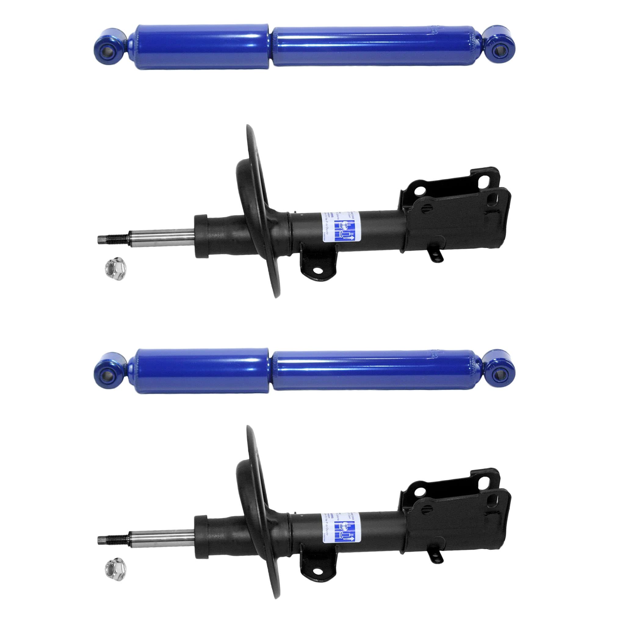 Monroe Front & Rear Shocks Struts for Chrysler Town Country & Dodge Caravan - 77-68421F0 | BuyAutoParts | Smooth Ride & Enhanced Stability for Highway & City Driving