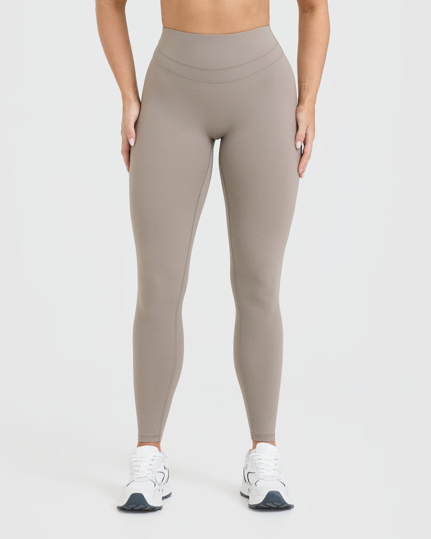 High Waisted Leggings for Women - Soft Minky Fabric Yoga Pants with Tummy Control - Perfect for Workout, Running, Yoga & Lounge Wear