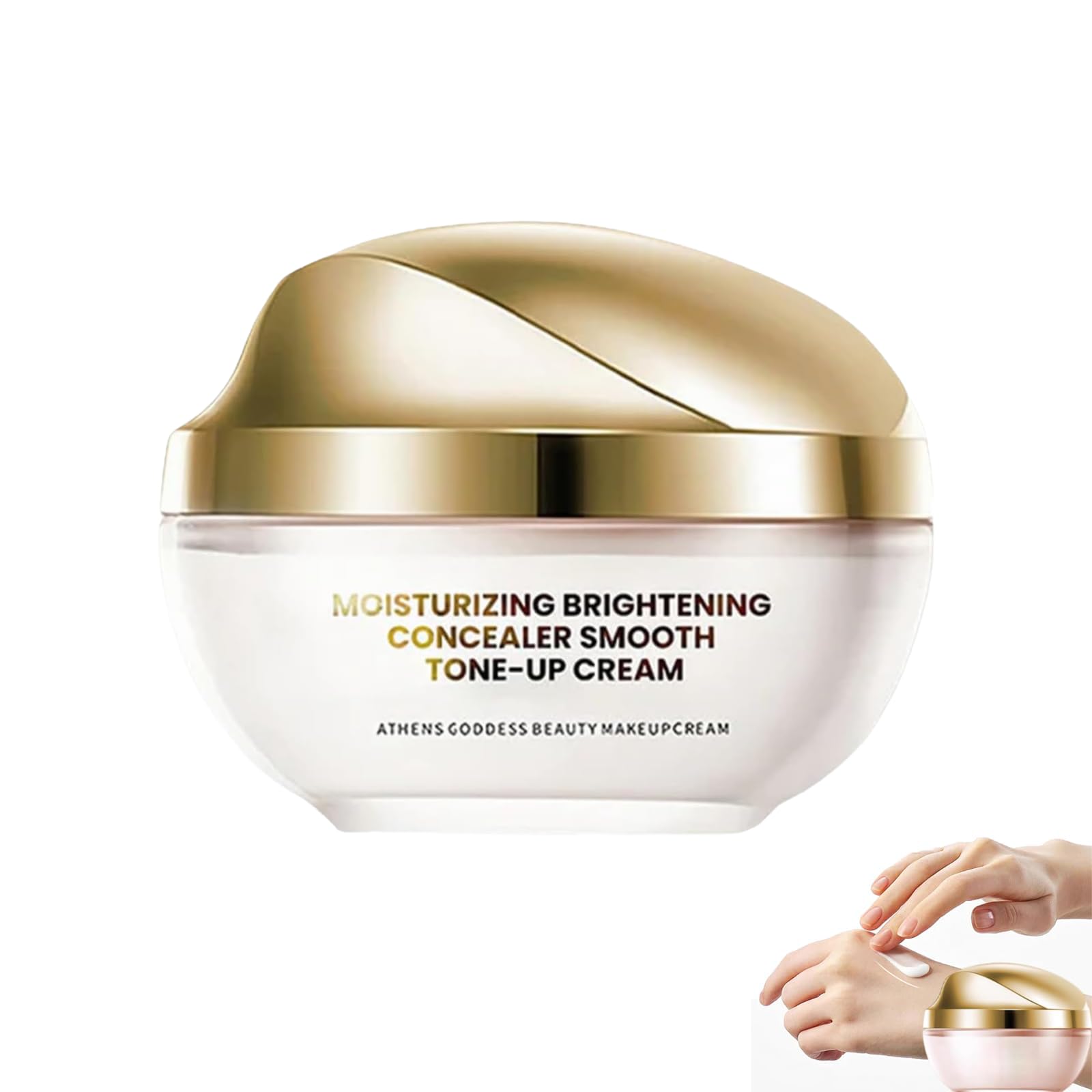 Ownawant Brightening Concealer Cream - Moisturizing & Smooth Tone-Up (50g) for Flawless Makeup Base