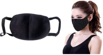 TI AMO Anti-Pollution Dust Cotton Unisex Half Face Mask (6-Pack) - Breathable Protection for Cycling, Running, Commuting & Outdoor Activities