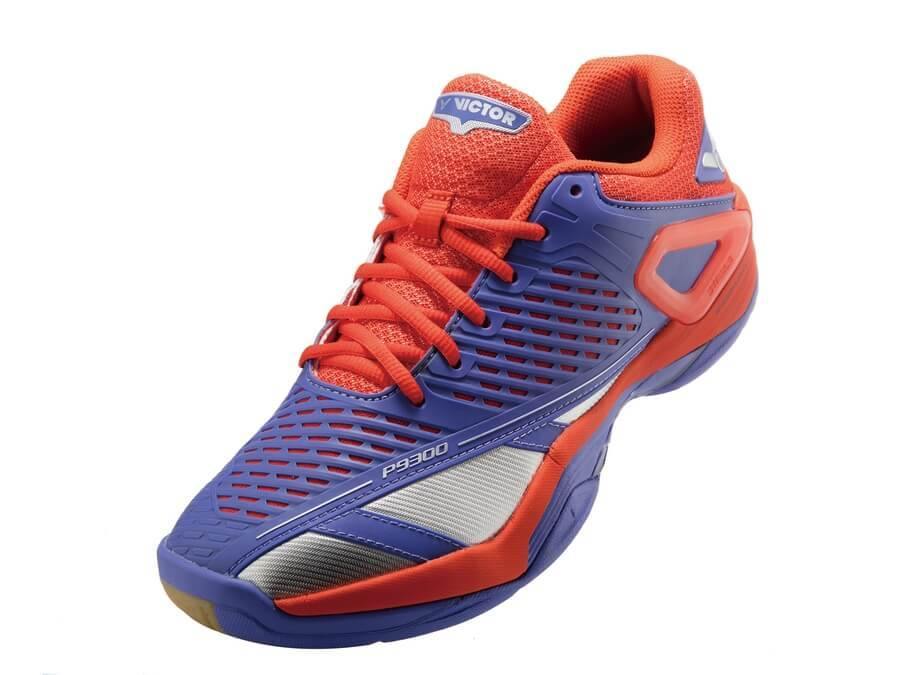 Victor P9300 FO Court Shoes for Badminton & Volleyball - Lightweight & Durable Indoor Sports Shoes for Men & Women [Blue] - Perfect for Indoor Courts & Gym Training