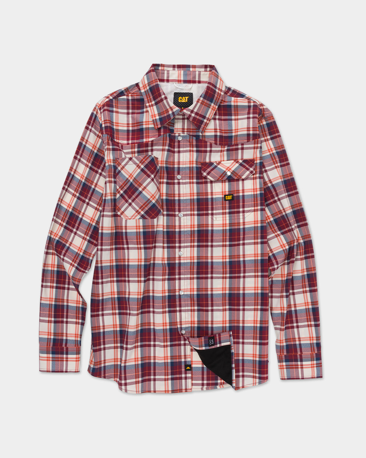 Men's Lightweight Long Sleeve Western Shirt - Comfortable Cowboy Style for Casual Wear & Outdoor Activities