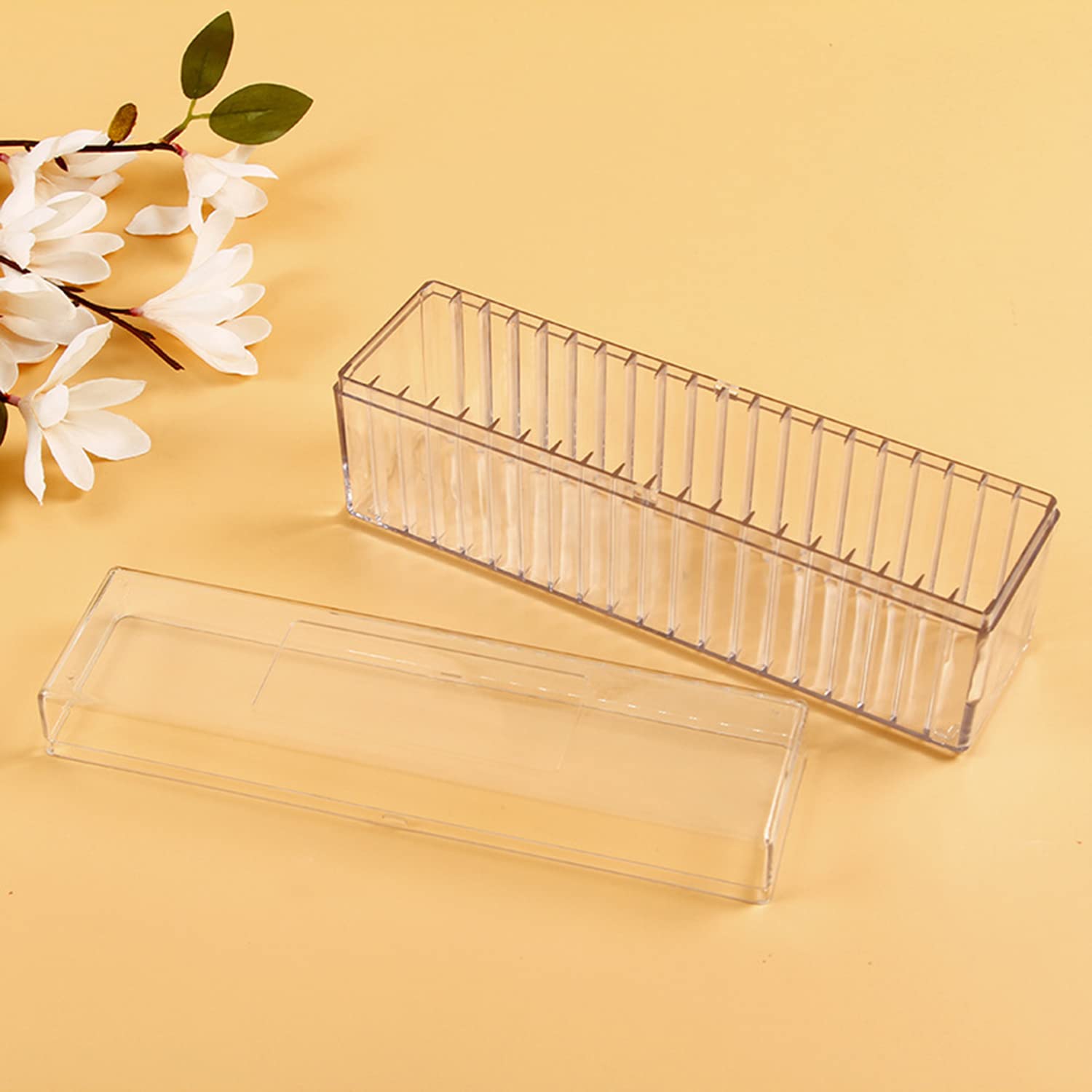 Ettonsun Clear Coin Slab Storage Box - Holder for NGC, PCGS, PMG, PCCB, CAC Certified Coins - Perfect for Collectors, Display & Protection