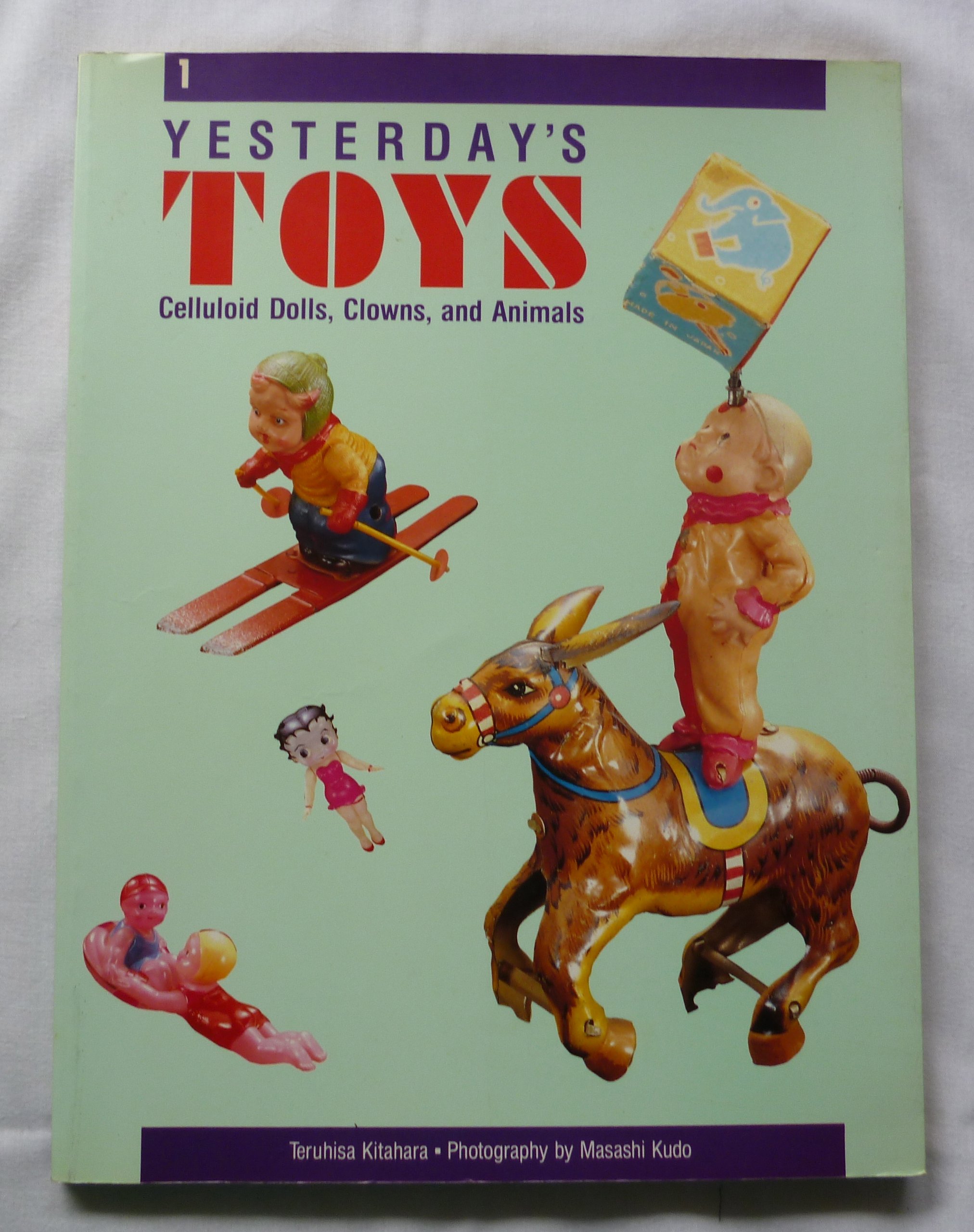 Vintage Celluloid Dolls, Clowns & Animal Toys - Collectible Antique Toys for Display, Gift Giving & Home Decor