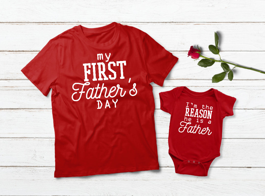 Best First Father's Day Gift Ideas - Daddy and Me Matching Outfits for Special Moments | Perfect for Family Photos, Holidays & Bonding Time