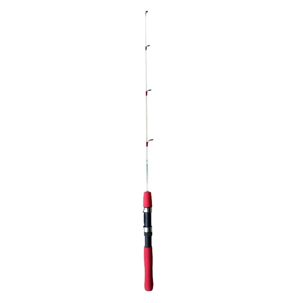 KAPOHU 60cm/80cm/100cm Portable Winter Ice Fishing Rod Combo with Casting Solid Hard Rod & Reel - Ideal for Sea Fishing, Ice Fishing, and Outdoor Adventures (Size: 60cm)