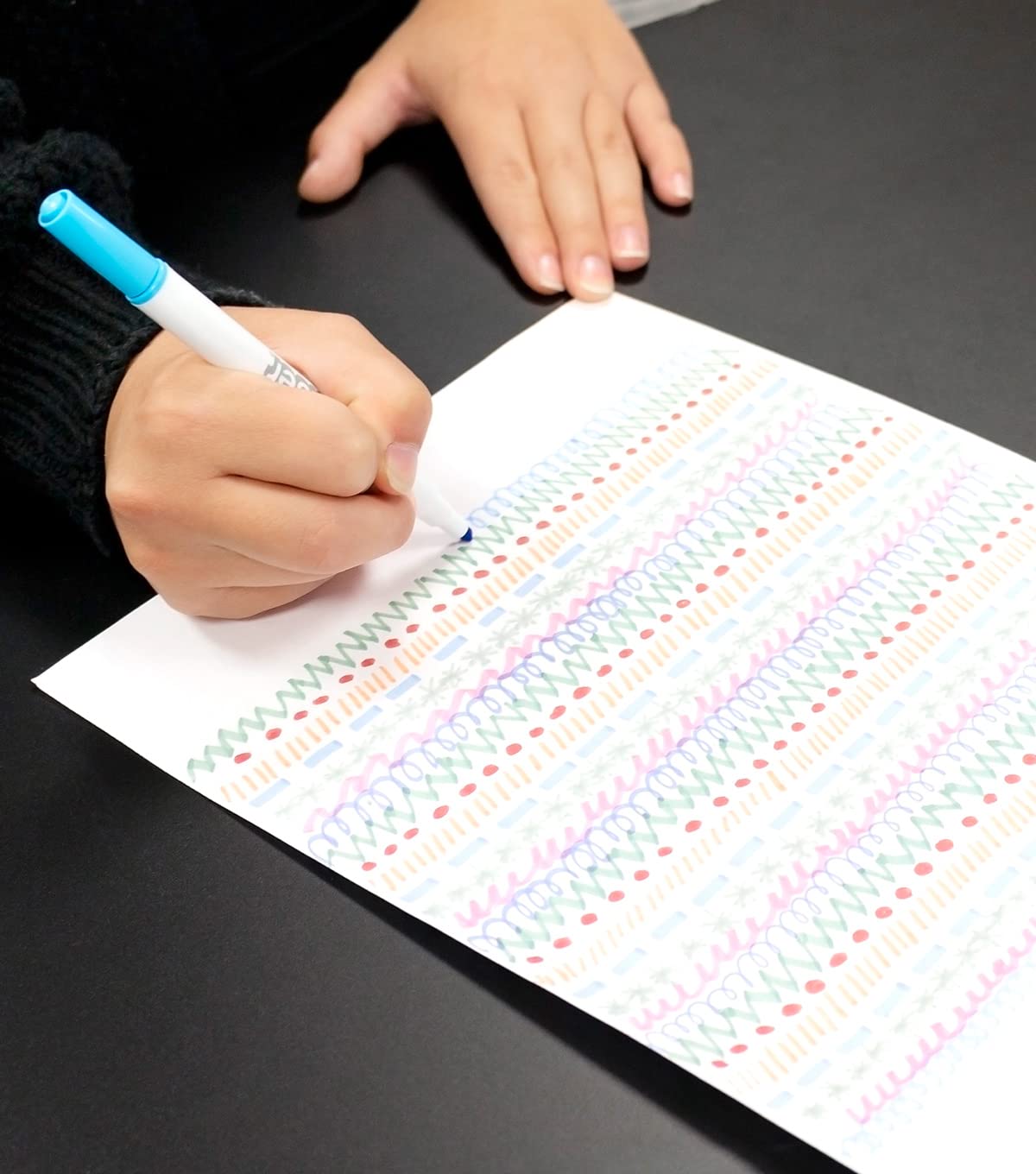 Siser Sublimation Markers - Pastel & Black Iron-On Heat Transfer Marker Sets for DIY T-Shirts, Tote Bags & Apparel Customization | Perfect for Crafting, Personalized Gifts & Small Business Projects