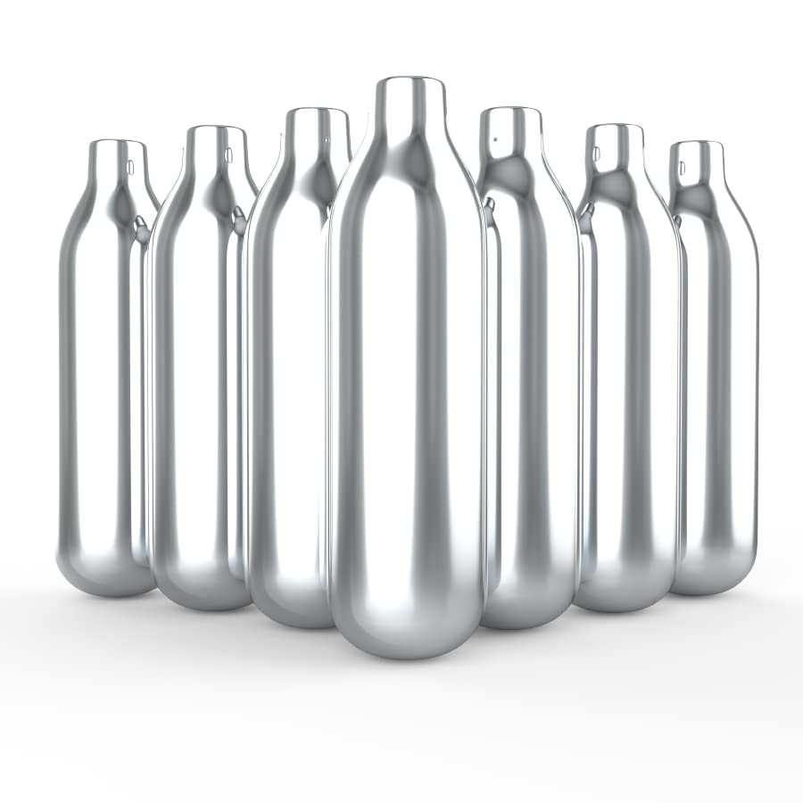 QuickWhip 600 N2O Cream Chargers (8g) - Premium Culinary Gas for Whipped Cream Dispensers - Perfect for Making Drinks, Cocktails & Desserts - Great for Home Bars, Coffee Shops & Professional Kitchens - Blemished Packaging