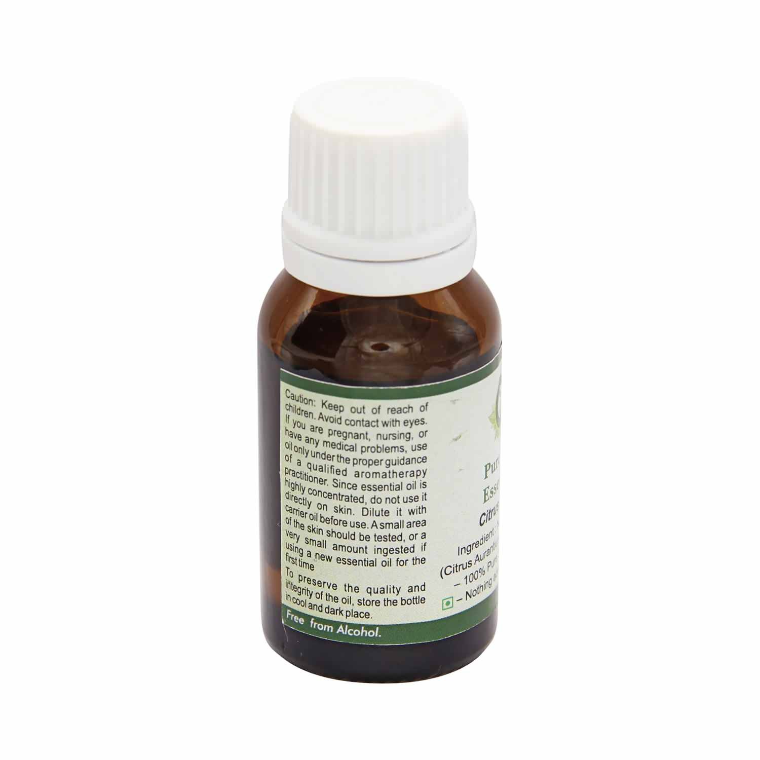 Premium Neroli Essential Oil (Citrus Aurantium) - 100% Pure Natural, Steam Distilled for Skin, Face & Body Care - 15ml (0.507oz) by R V Essential - Perfect for Aromatherapy, Massage & Stress Relief