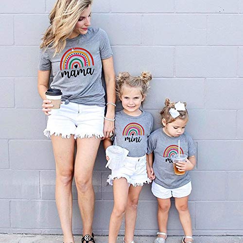 Mommy and Me Matching T-Shirts for Girls & Boys - Mother Daughter Matching Outfits for Summer & Mothers Day - Cute Family Matching Shirts for Women & Kids - Perfect for Family Photos, Vacations & Special Occasions