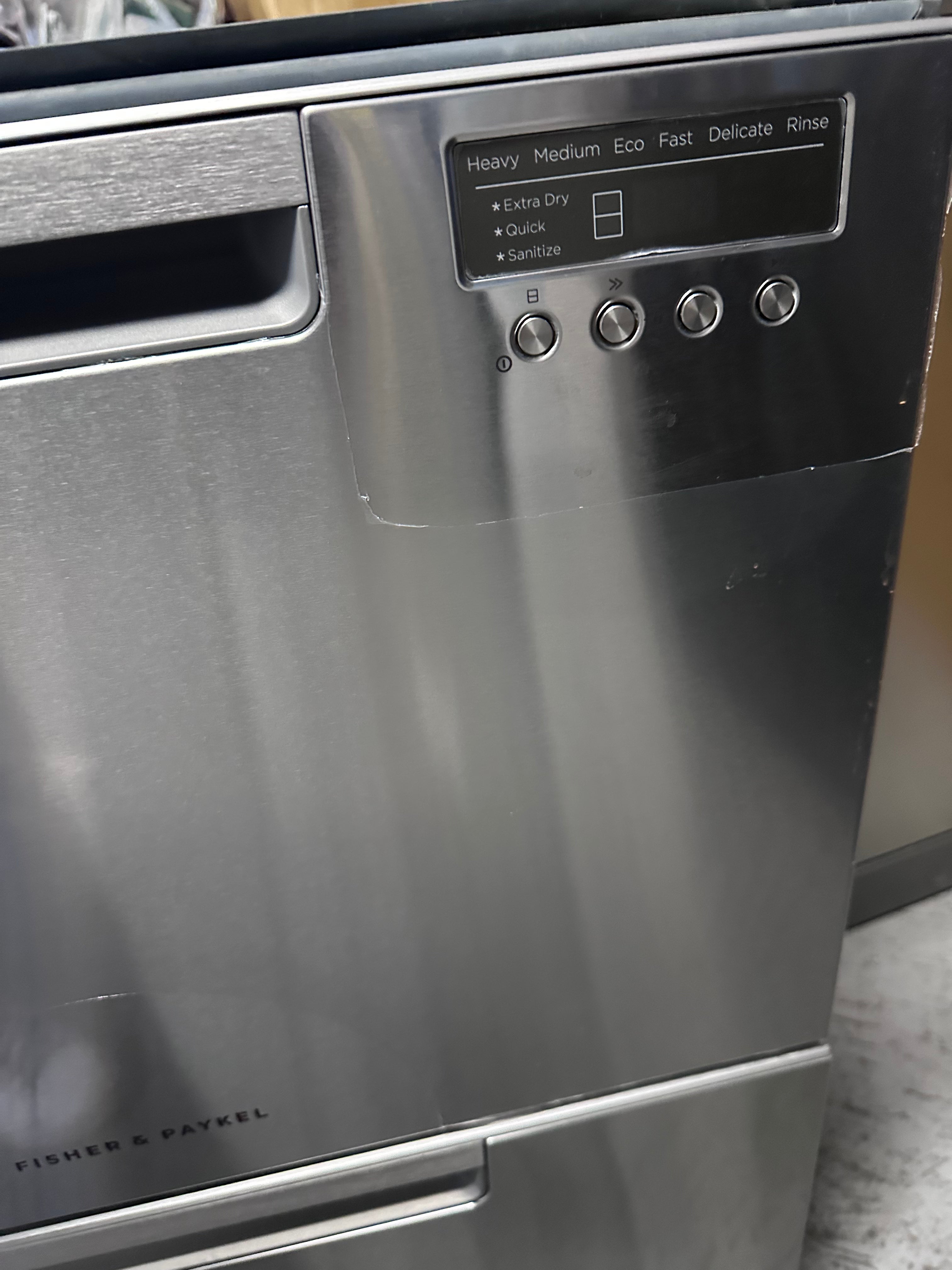 Fisher & Paykel Series 7 Contemporary 24-inch Double DishDrawer Dishwasher in Stainless Steel - Energy Star Certified for Large Families | Perfect for Open-Concept Kitchens & Entertaining