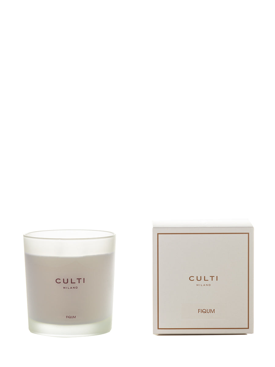 CULTI MILANO Fiqum Scented Candle - Luxury Home Fragrance for Relaxation, Aromatherapy & Decor | Perfect for Living Room, Bedroom & Spa
