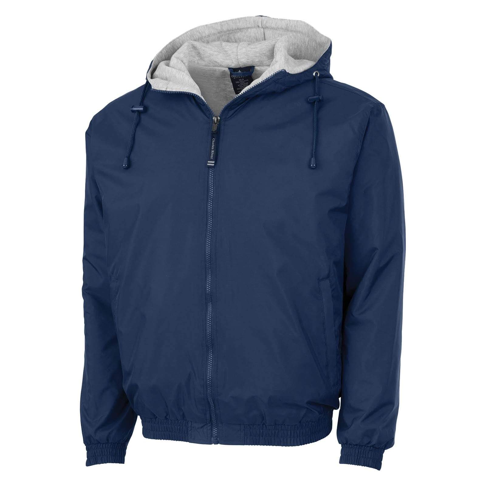 Charles River Performer Jacket - Lightweight Water-Resistant Men's Outdoor Jacket for Hiking, Running & Casual Wear