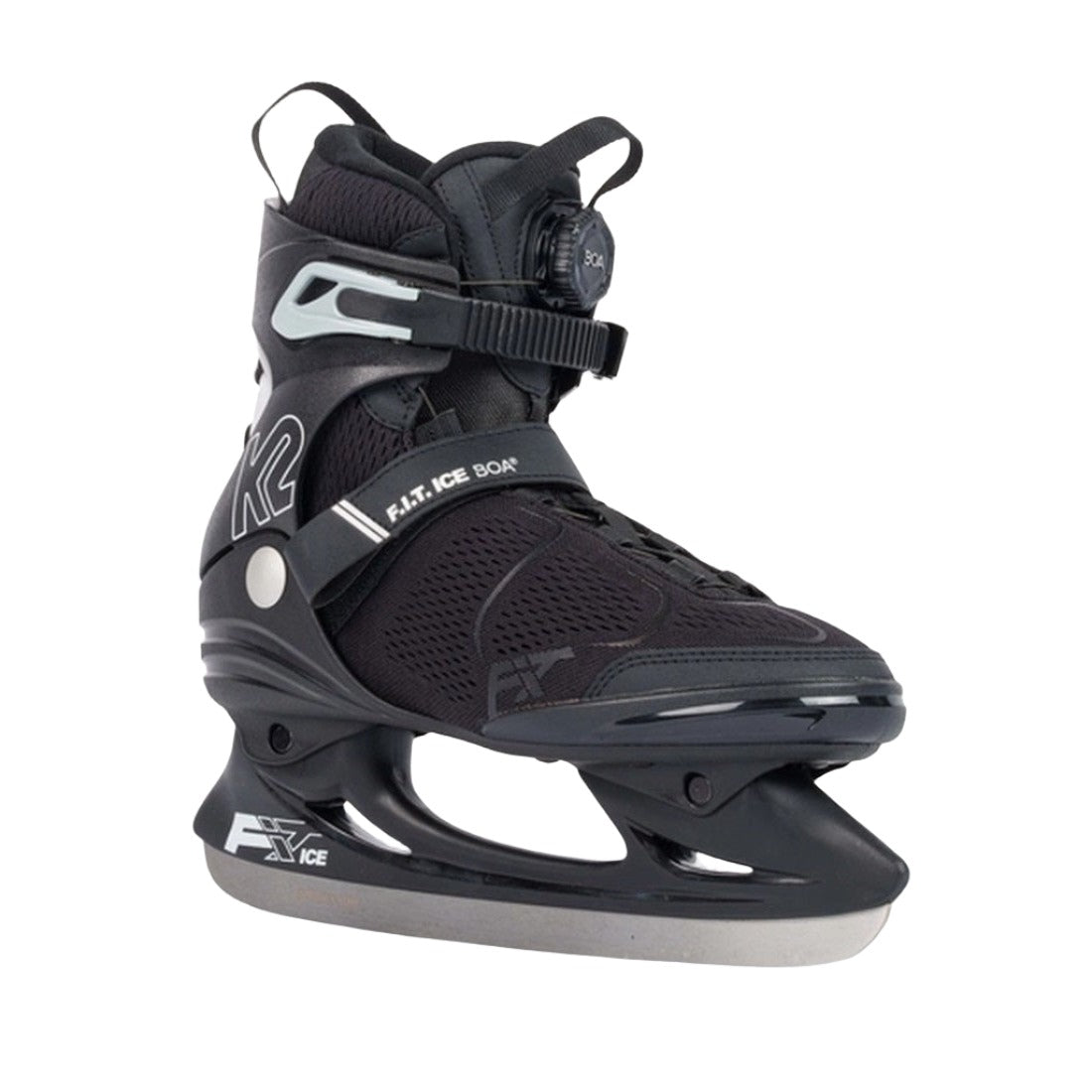 K2 F.I.T. Ice Boa Skate 2026 - Premium Figure Skates for Women & Men - Comfortable Performance Ice Skating Shoes for Beginners to Advanced - Perfect for Ice Rinks, Hockey, and Recreational Skating