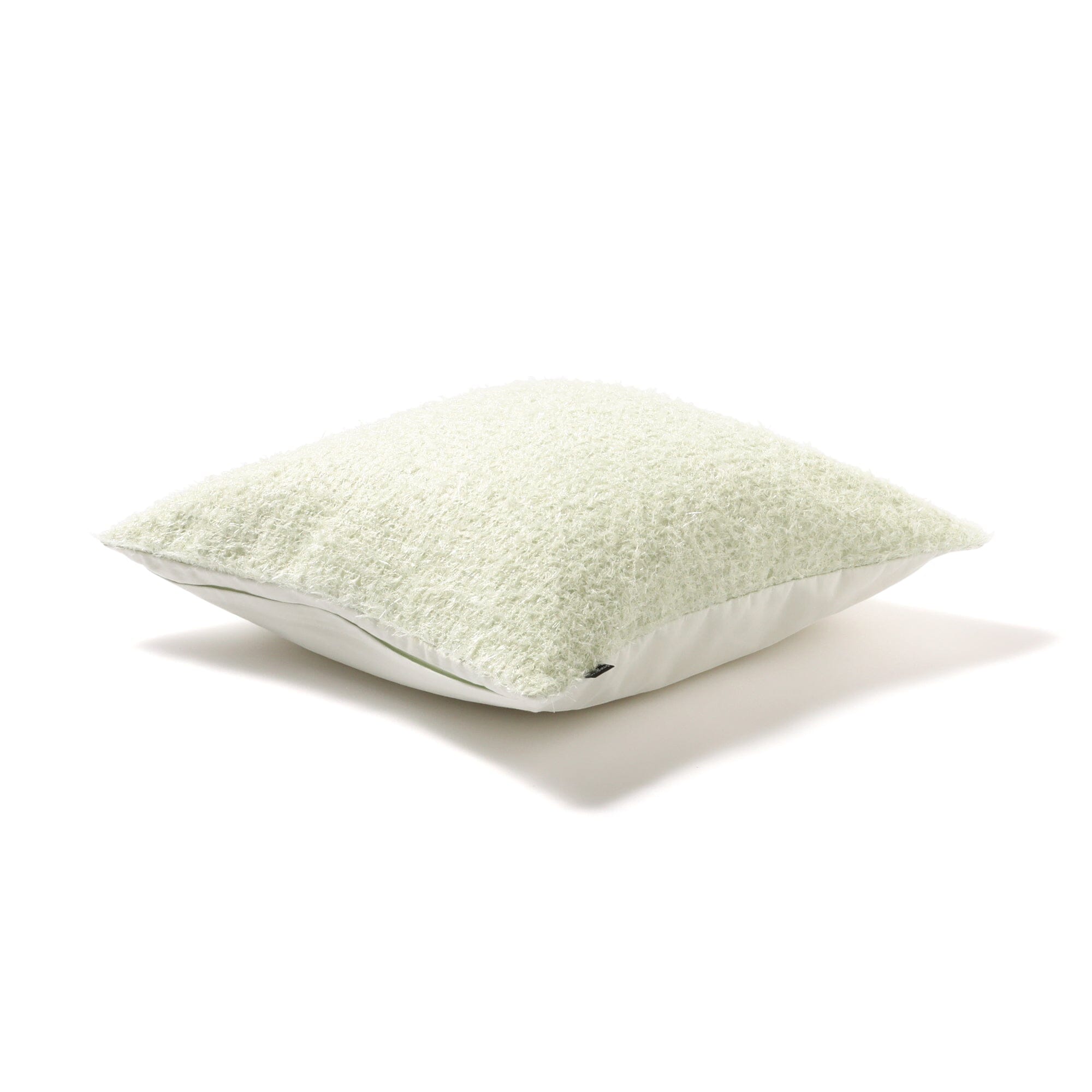 Premium 18x18 Inch Grid Cushion Cover - Light Green Decorative Pillow Case for Sofa, Bed & Outdoor Use - Machine Washable Square Cushion Slipcover