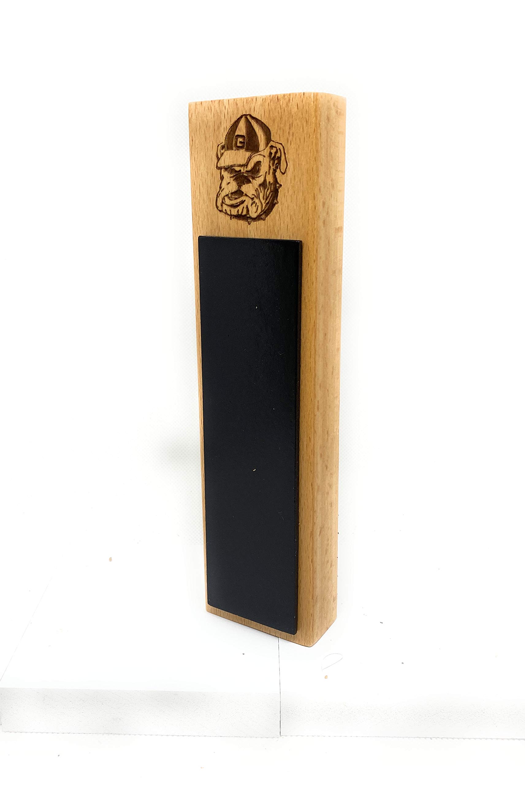 Georgia Bulldogs Chalkboard Beer Tap Handle - NCAA Bar Accessories for Draft Beer Dispenser, Perfect for Game Day Parties & Sports Themed Bars