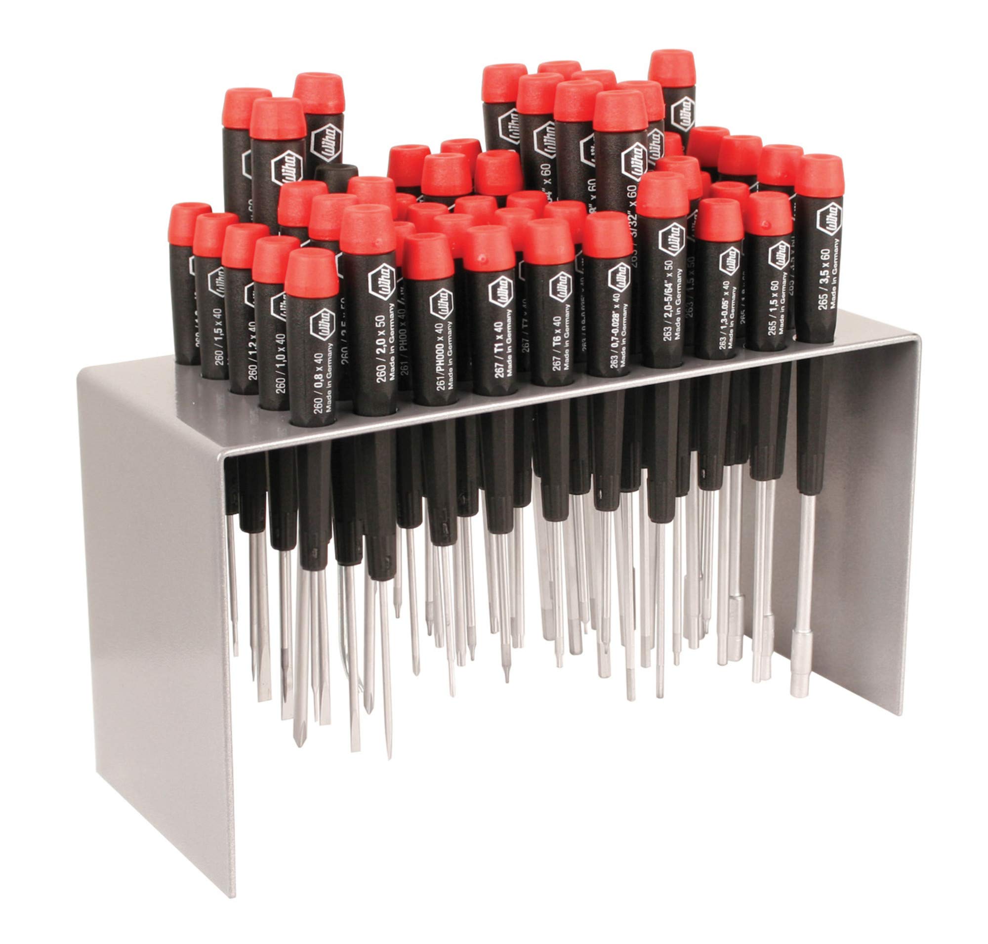 Wiha 92190 50-Piece Master Technicians Bench Top Tool Set - Premium Screwdriver & Bit Collection for Professional Repairs & DIY Projects | Perfect for Automotive, Electronics & Home Maintenance
