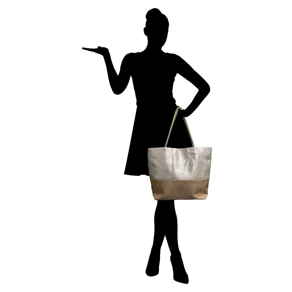 Large Beach Bag for Women - Waterproof Gym Tote with Zipper Closure & Cotton Rope Handles - Perfect for Beach, Travel, Workout & Daily Use