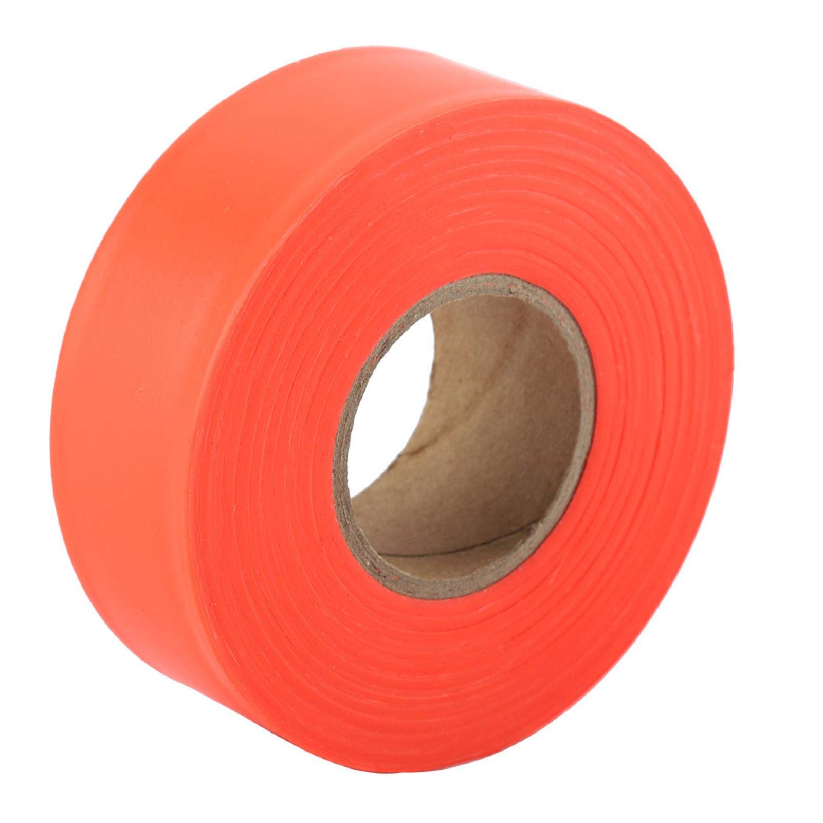 Kadimendium Removable Caution Tape - Orange Safety Marking Ribbon for Outdoor, Emergency, Camping & Hiking | Durable Barrier Tape for Construction Sites, Crime Scenes & Hazard Areas