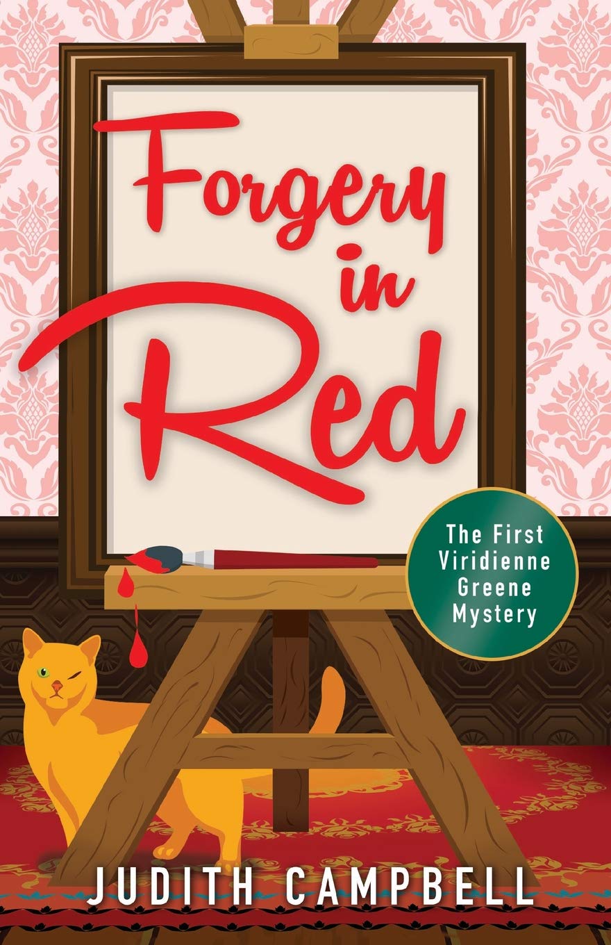 Forgery in Red (Viridienne Green Mysteries) - A Gripping Detective Novel for Mystery Lovers | Perfect for Book Clubs & Crime Fiction Enthusiasts